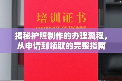 崖州揭秘护照制作的办理流程，从申请到领取的完整指南